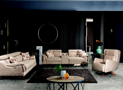 Living room set 3 piece luxury sofa set three seater sofa couch modern furniture